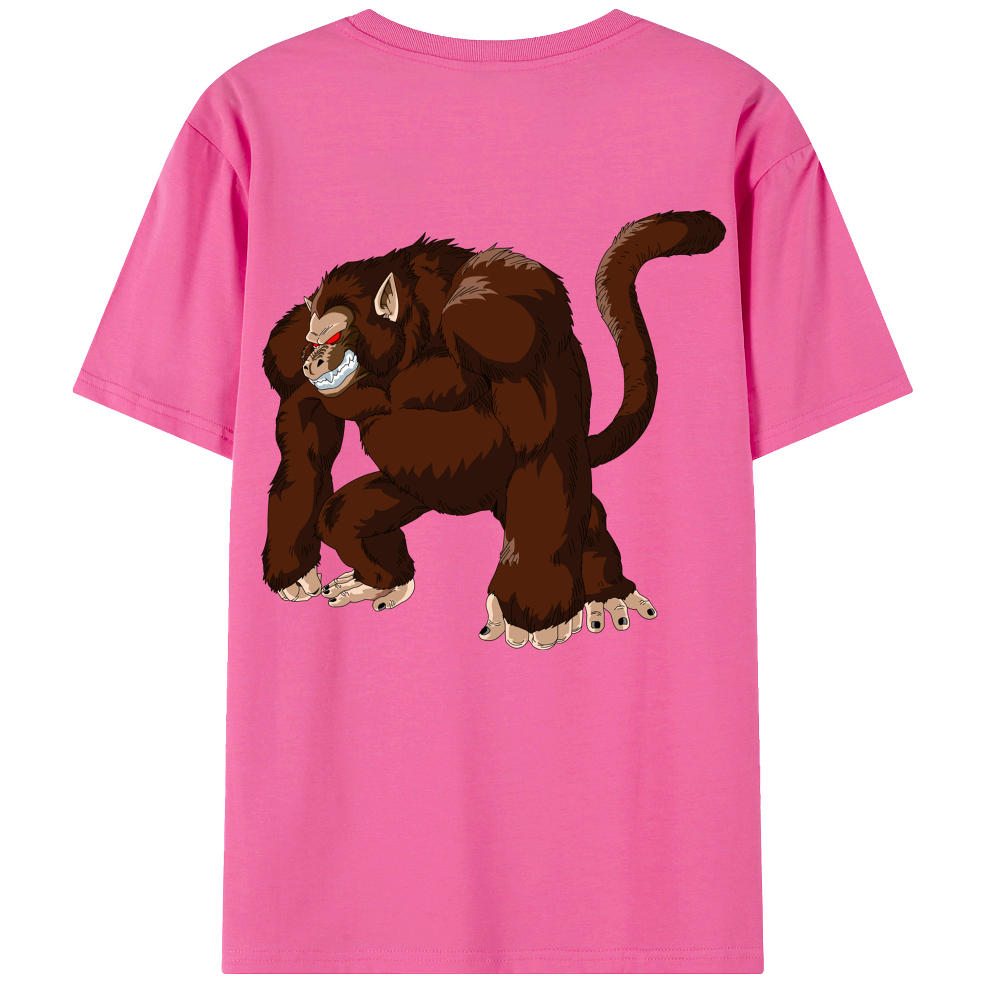 （画像用） ドラゴンボール DRAGON BALL レディース半袖Tシャツ(バックプリント)